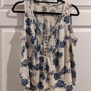 Lucky Brand floral tank
